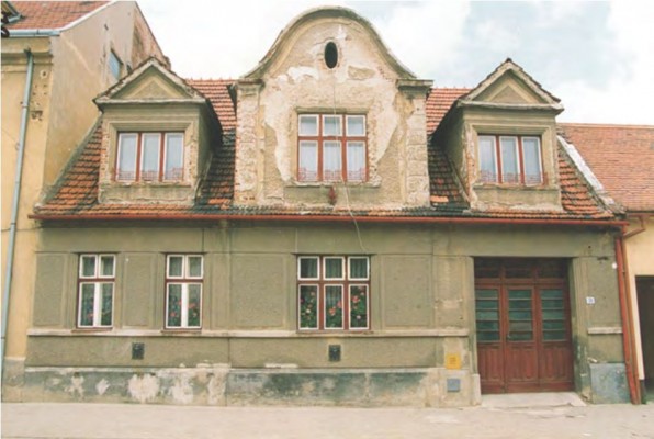 Historická fotografie původního domu č.p. 79