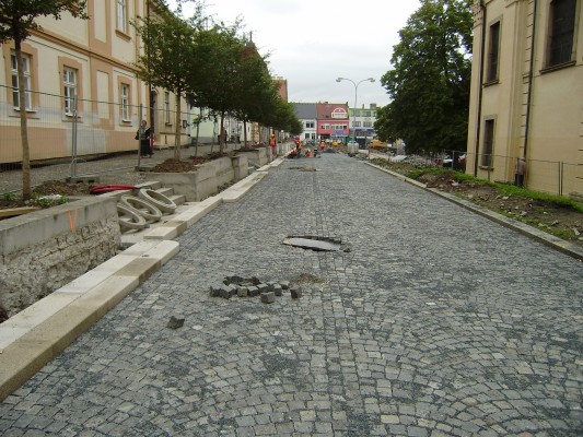 Stav v průběhu realizace
