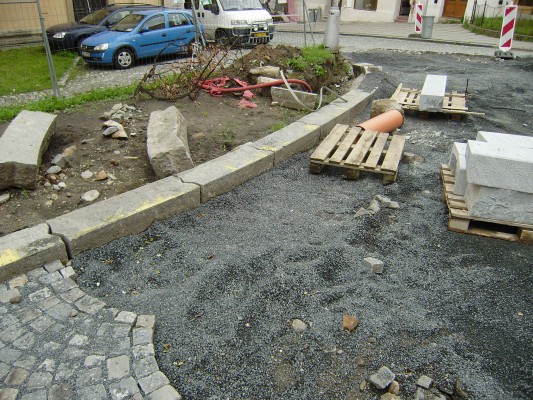 Stav v průběhu realizace