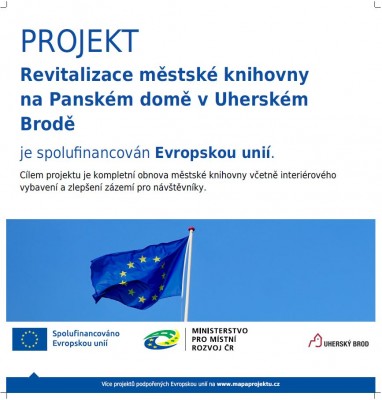 Spolufinancováno Evropskou unií – Knihovna Františka Kožíka