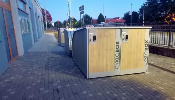 Cykloboxy pro Dopravní terminál
