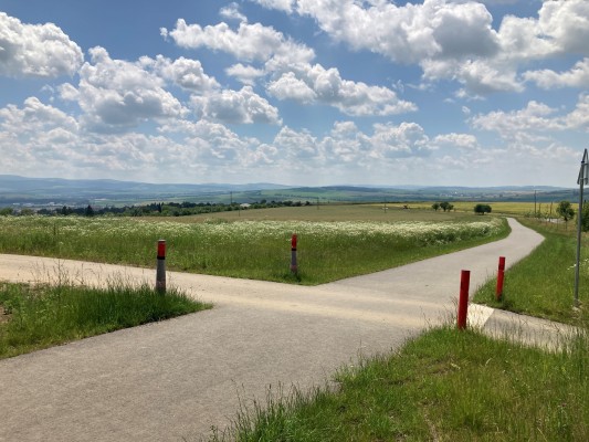 Po realizaci - hospodářský přejezd