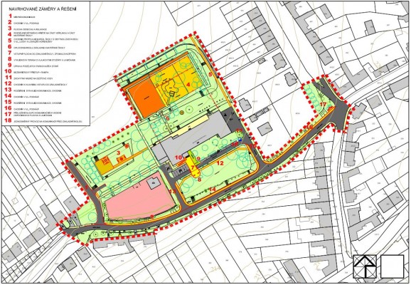 Územní studie - Okolí ZŠ v Újezdci