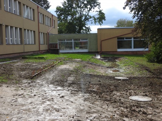 Hospodaření se srážkovými vodami - ZŠ Na Výsluní