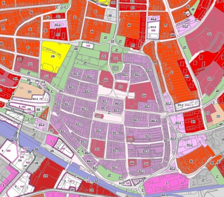 Územní plán - návrh nového územního plánu města