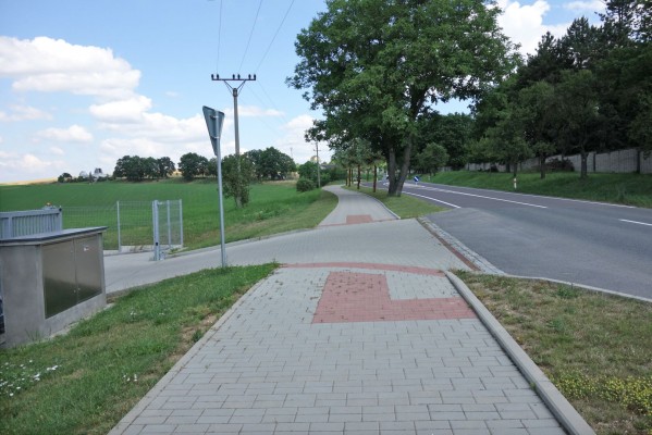 Zklidňující opatření na vjezdech do města - záměr č. 260