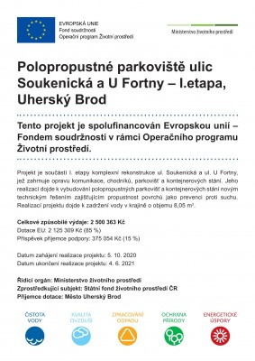 Spolufinancováno Evropskou unií - Fondem soudržnosti v rámci OPŽP