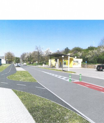 Úprava uličního prostoru ulice Pod Valy - záměr č. 279