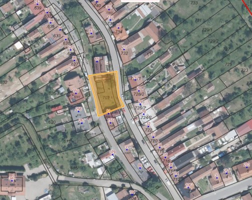 Parkoviště na ulici Pod Rubanisky v Těšově - záměr č. 291