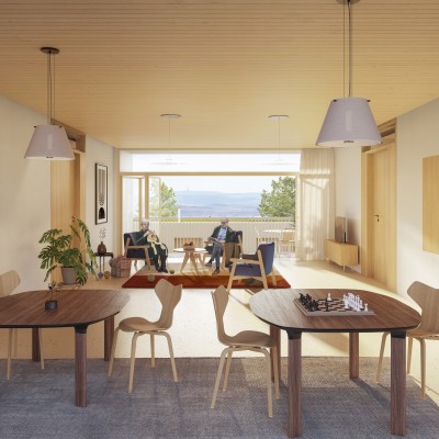 Interiér domova - pokoj