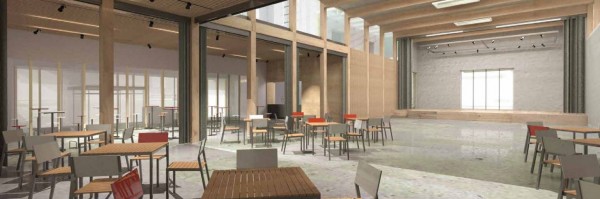 Vizualizace - možná podoba interiéru Spolkového domu