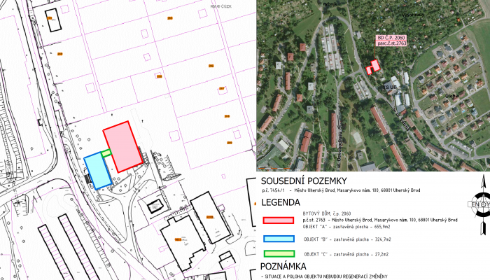 Rekonstrukce garsoniér na bytovém domě č. p. 2060 ul. Větrná - záměr č. 321