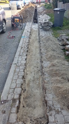 Přeložka VO - Havřice, ul. Zahradní