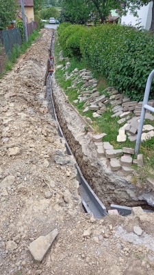Přeložka VO - Havřice, ul. Zahradní