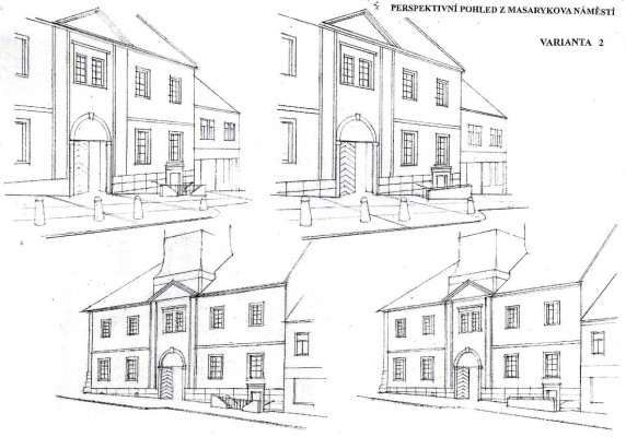 Využití podsklepení radnice č.p. 100 a obnovení vstupu z Masarykova náměstí