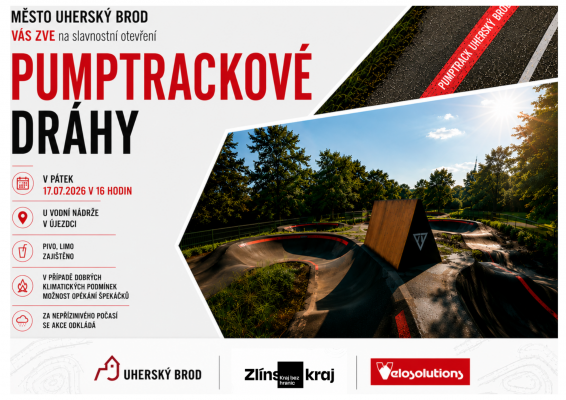 Slavnostní otevření nové Pumptracové dráhy