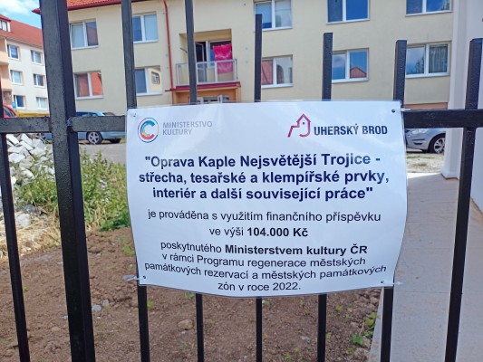 Publicita příspěvku Ministerstva kultury