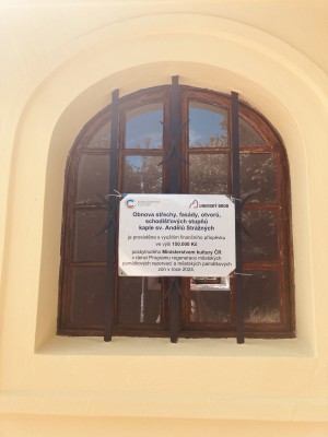 Obnova kaple sv. Andělů Strážných