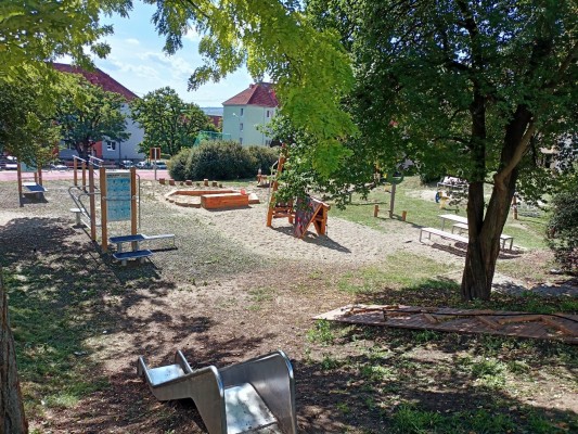 Dětské hřiště po rekonstrukci