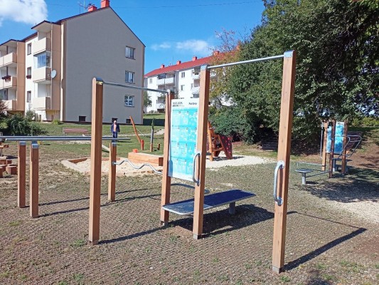Nové workoutové hřiště