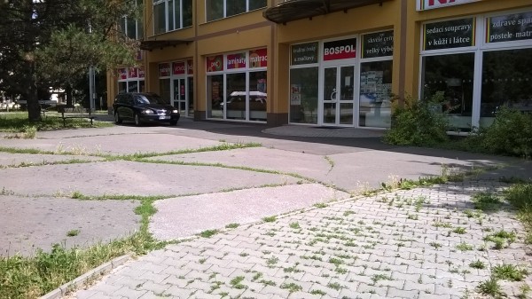 Náměstí před rekonstrukcí