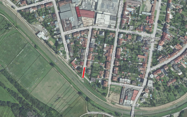 Prodloužení komunikace v ulici Nová - záměr č. 320