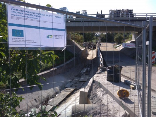 Zvýšení bezpečnosti dopravy Bajovec, Pořádí, Těšovská