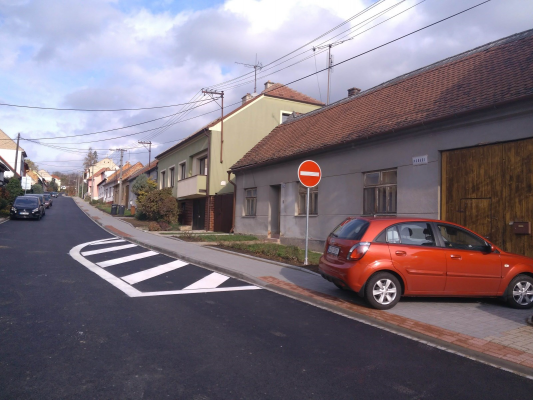 Zvýšení bezpečnosti dopravy Bajovec, Pořádí, Těšovská